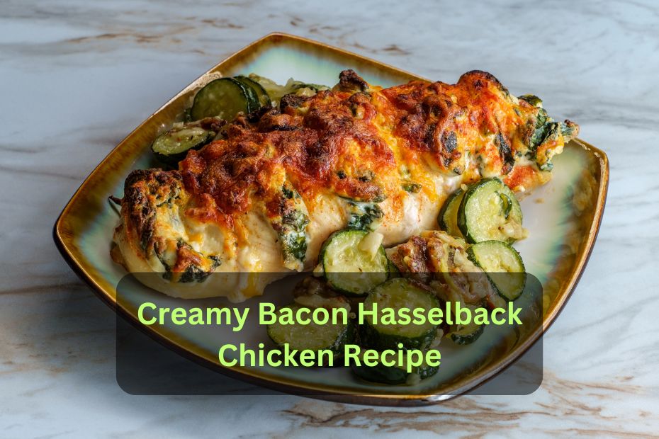 Creamy Bacon Hasselback Chicken Recipe